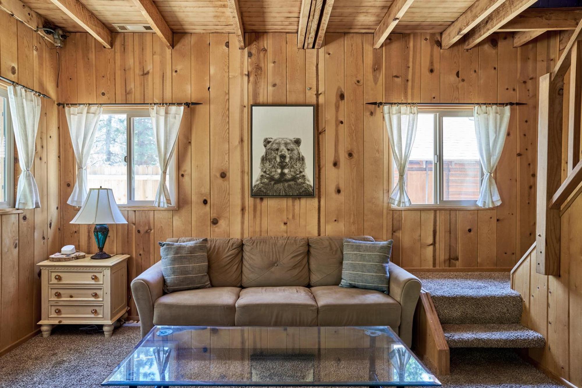 הוילה ביג באר סיטי Charming Big Bear Cabin מראה חיצוני תמונה