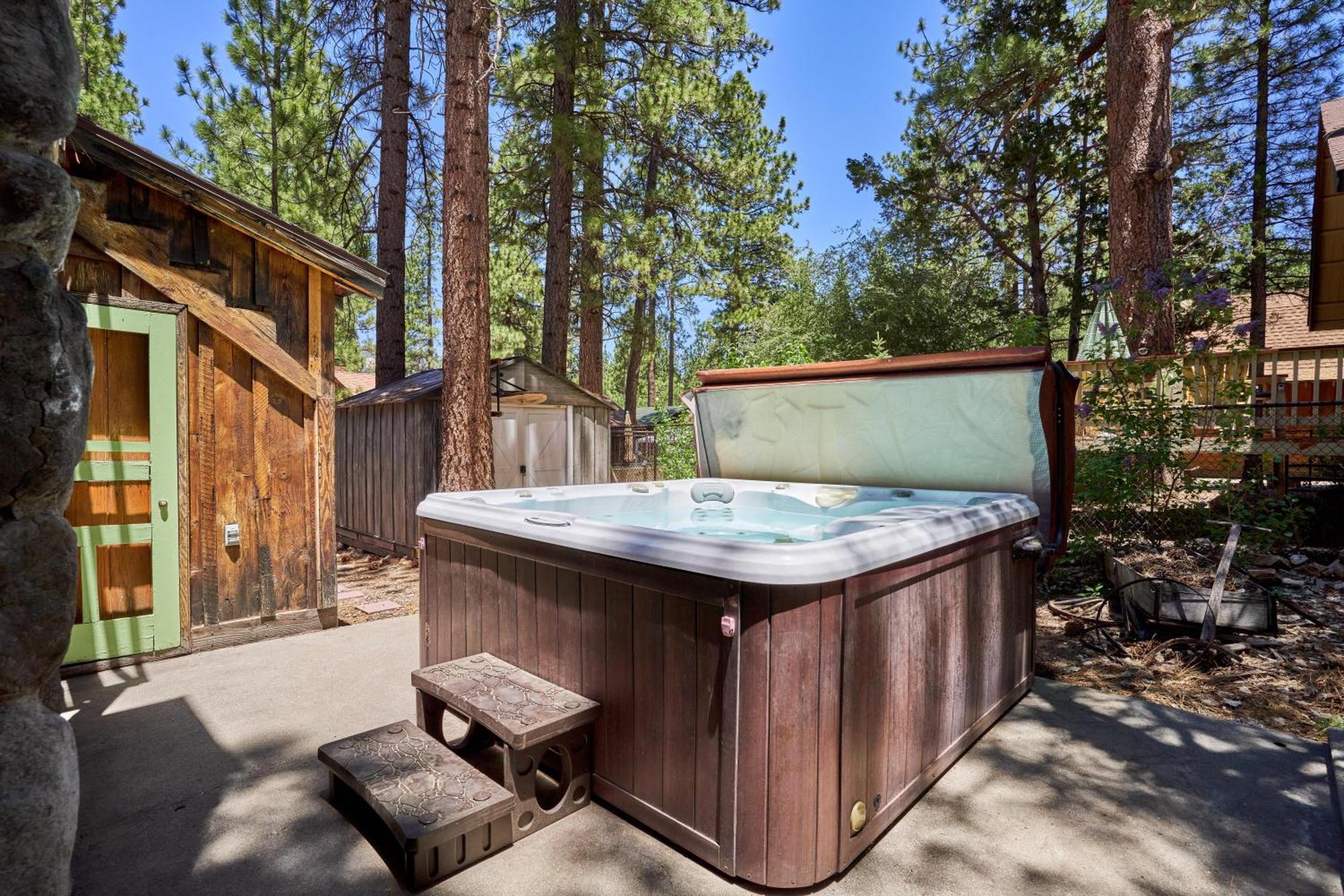 הוילה ביג באר סיטי Charming Big Bear Cabin מראה חיצוני תמונה