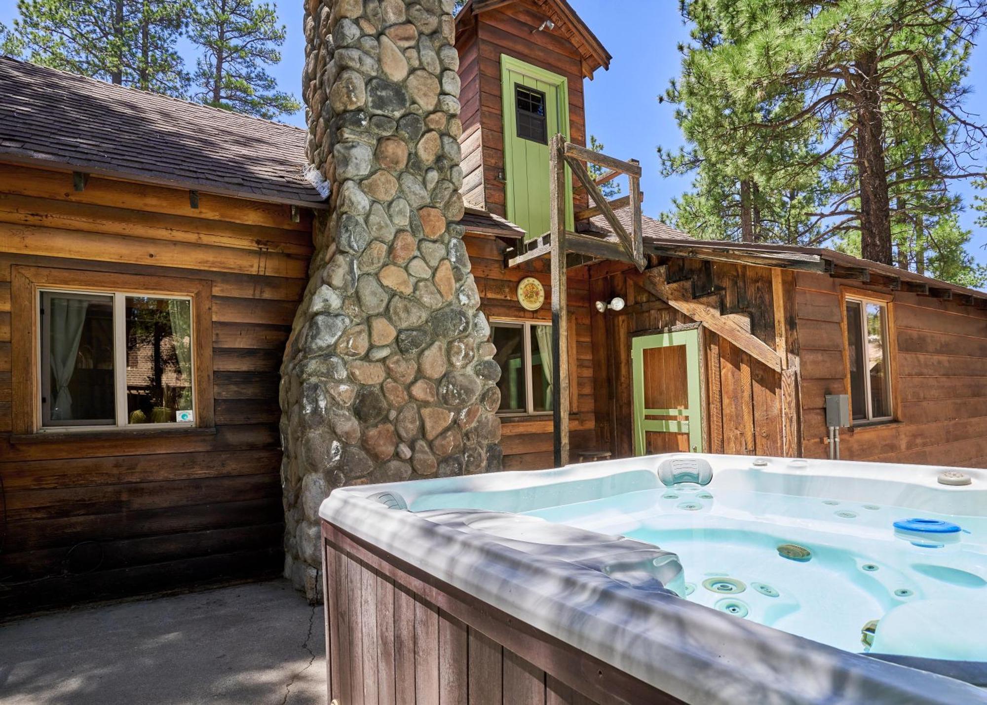 הוילה ביג באר סיטי Charming Big Bear Cabin מראה חיצוני תמונה