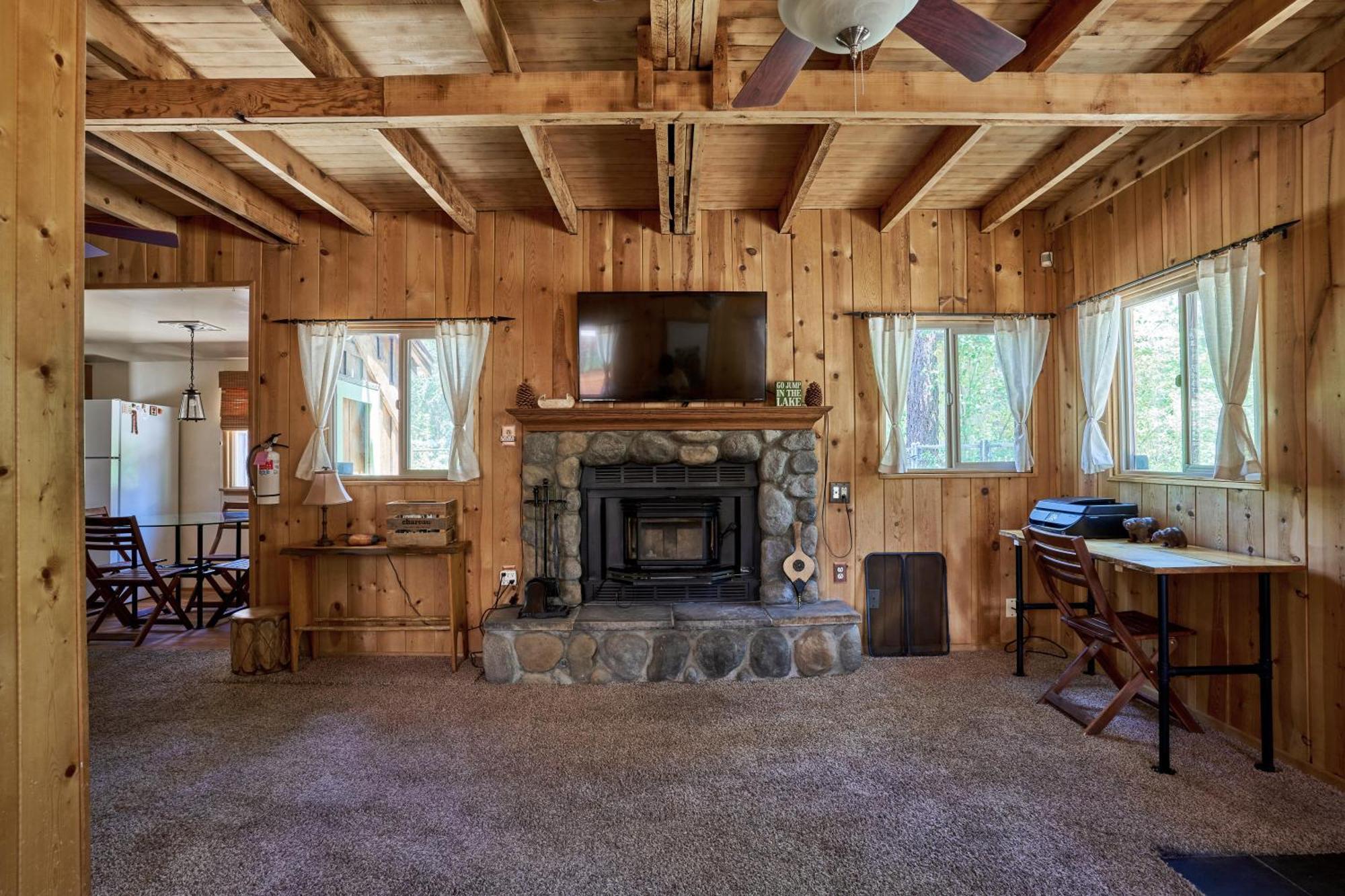 הוילה ביג באר סיטי Charming Big Bear Cabin מראה חיצוני תמונה